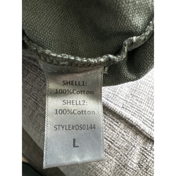 Brooklyn Karma Camo Print Pull On Drawstring Denim Stretch Shorts Green Sz L - Picture 4 of 6